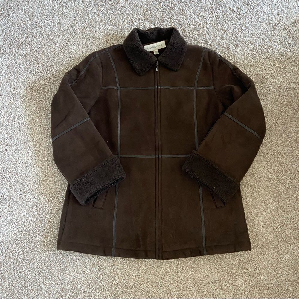 Liz Claiborne Brown Jacket